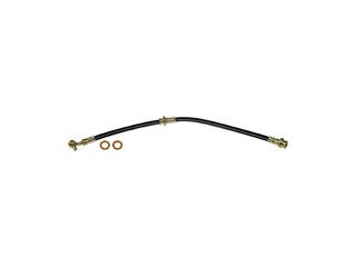 Front View of Front Right Brake Hydraulic Hose DORMAN H381591