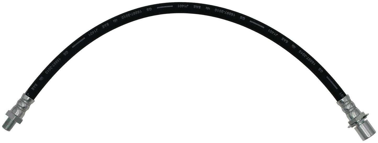 Top View of Front Left Brake Hydraulic Hose DORMAN H38431