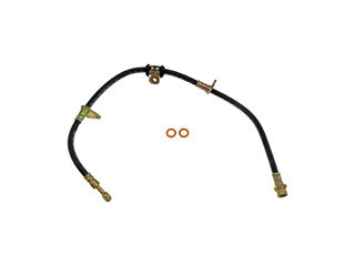 Front View of Front Right Brake Hydraulic Hose DORMAN H38831