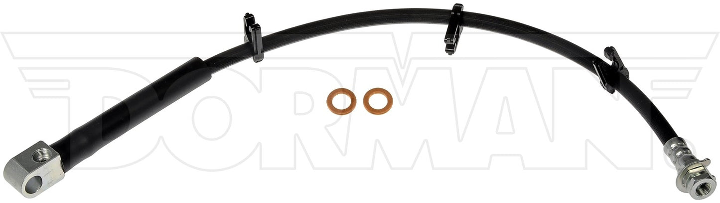 Angle View of Rear Center Brake Hydraulic Hose DORMAN H38867