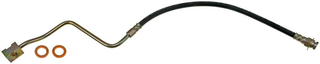 Front View of Front Right Brake Hydraulic Hose DORMAN H38947