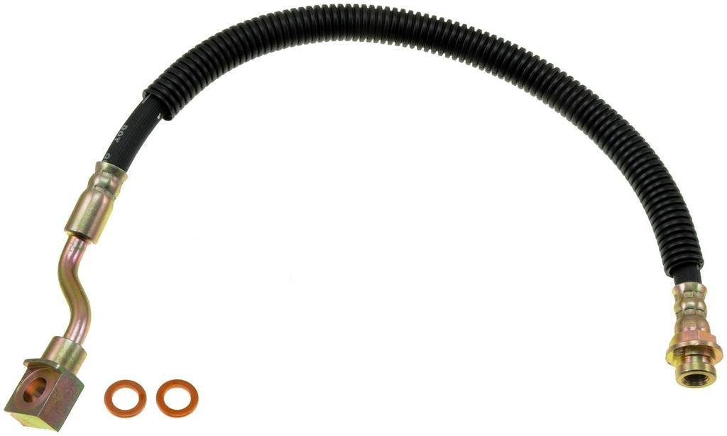 Front View of Rear Right Brake Hydraulic Hose DORMAN H620043