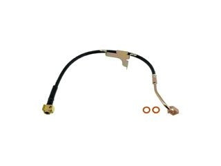 Angle View of Front Left Brake Hydraulic Hose DORMAN H620047