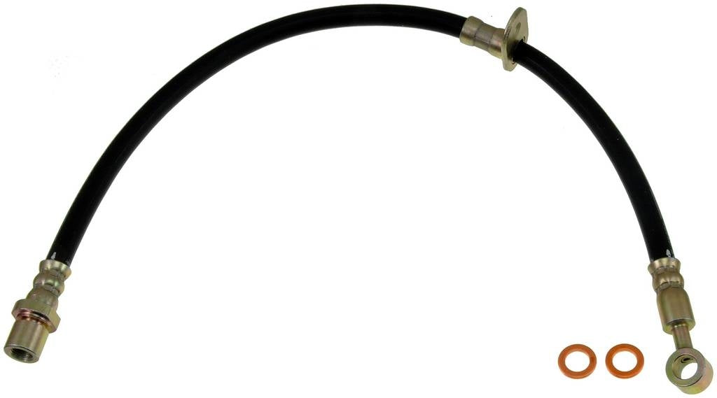 Front View of Front Left Brake Hydraulic Hose DORMAN H620085