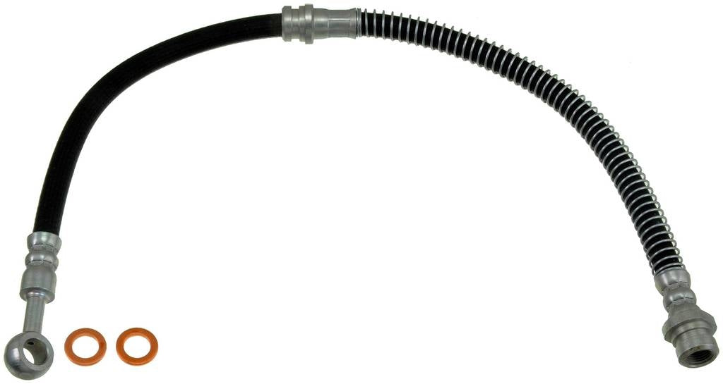 Front View of Front Left Brake Hydraulic Hose DORMAN H620106