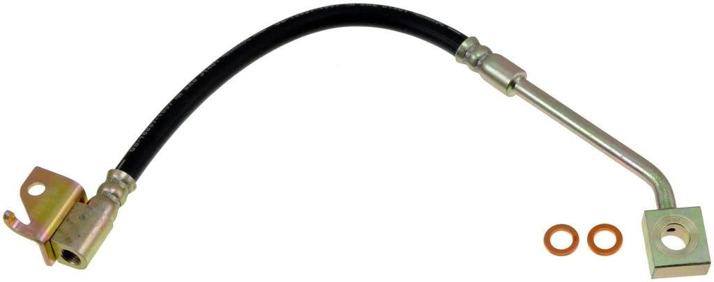 Front View of Front Right Brake Hydraulic Hose DORMAN H620145