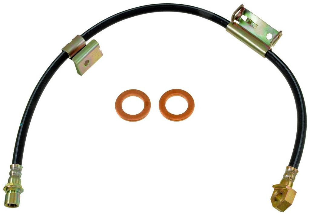 Front View of Front Right Brake Hydraulic Hose DORMAN H620442