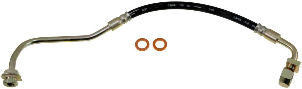 Front View of Rear Left Brake Hydraulic Hose DORMAN H620547