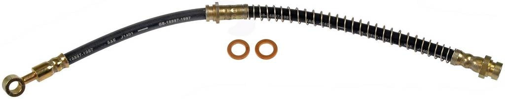 Front View of Front Left Brake Hydraulic Hose DORMAN H620598