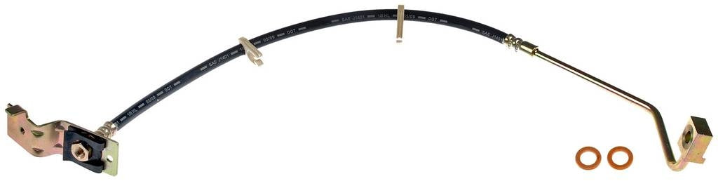 Front View of Front Left Brake Hydraulic Hose DORMAN H620691