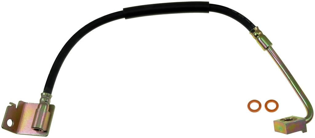 Front View of Rear Left Brake Hydraulic Hose DORMAN H620693