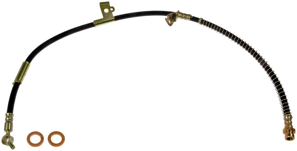 Front View of Front Right Brake Hydraulic Hose DORMAN H620951