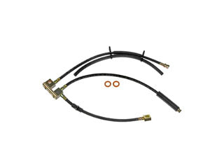 Front View of Rear Left Brake Hydraulic Hose DORMAN H621405