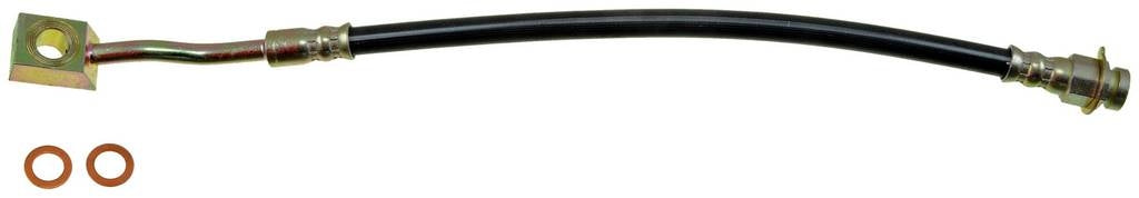 Front View of Front Left Brake Hydraulic Hose DORMAN H79382