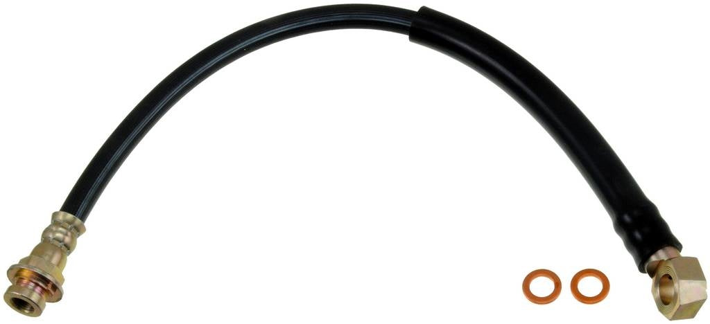 Front View of Front Left Brake Hydraulic Hose DORMAN H80965