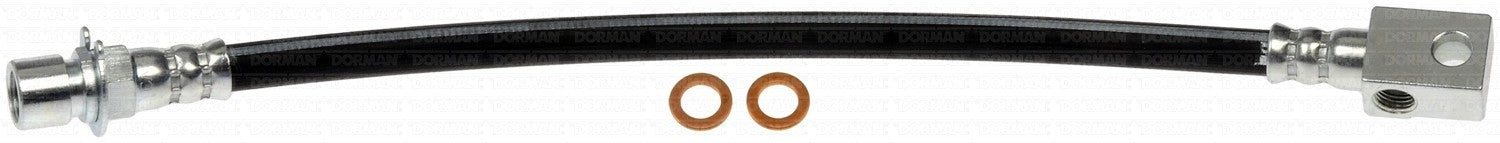 Angle View of Rear Center Brake Hydraulic Hose DORMAN H86576