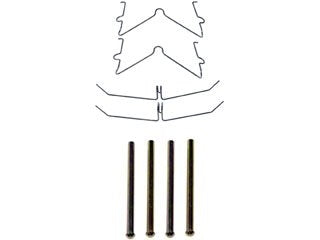 Angle View of Front Disc Brake Hardware Kit DORMAN HW13246