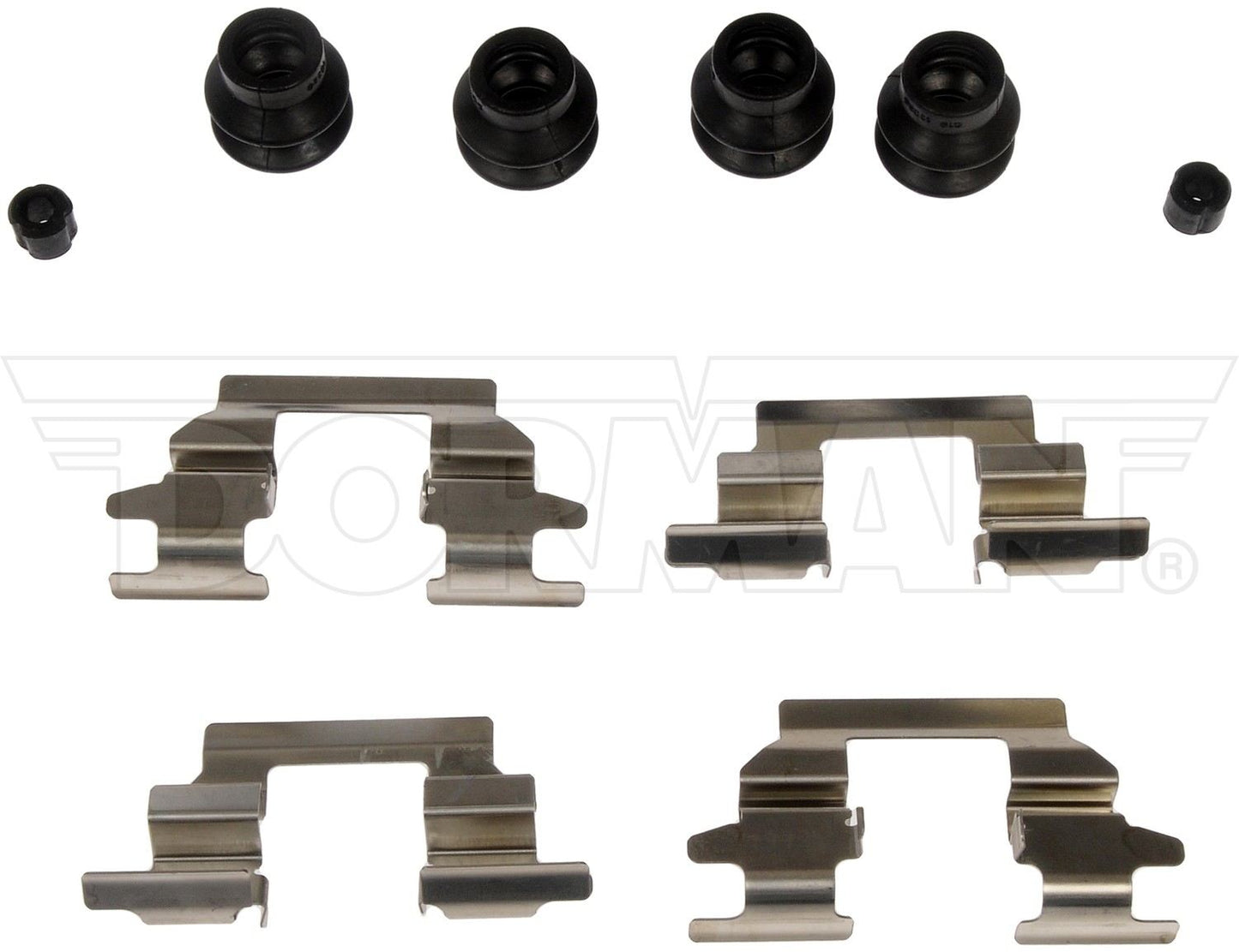 Back View of Rear Disc Brake Hardware Kit DORMAN HW13515