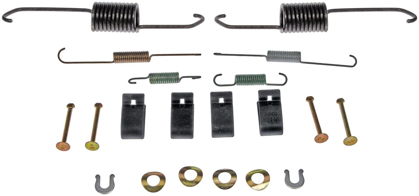 Angle View of Rear Drum Brake Hardware Kit DORMAN HW17321