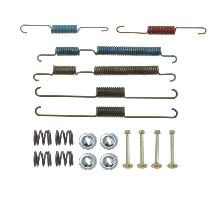 Front View of Rear Drum Brake Hardware Kit DORMAN HW17354