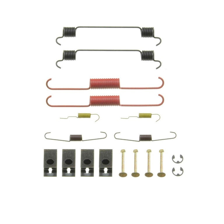 Front View of Rear Drum Brake Hardware Kit DORMAN HW17377