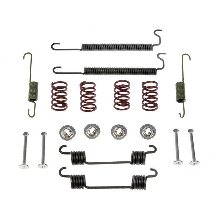 Front View of Rear Drum Brake Hardware Kit DORMAN HW17409