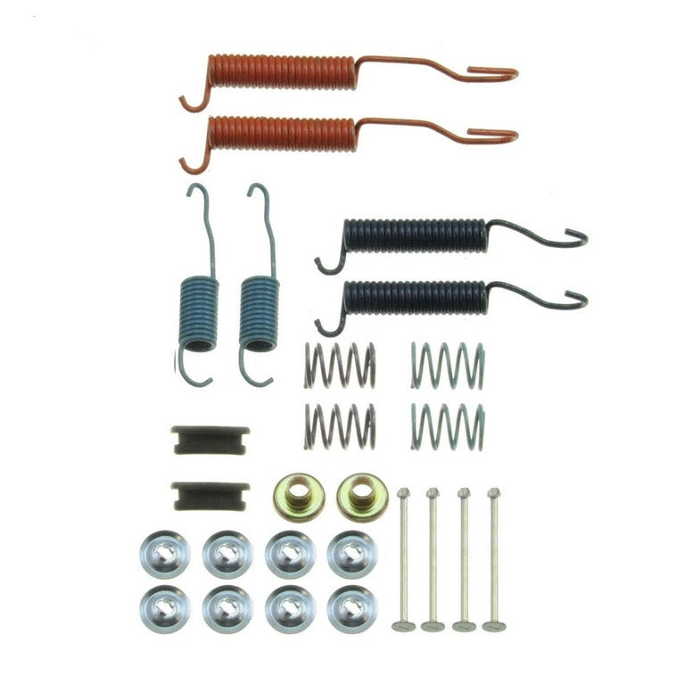 Front View of Rear Drum Brake Hardware Kit DORMAN HW7027