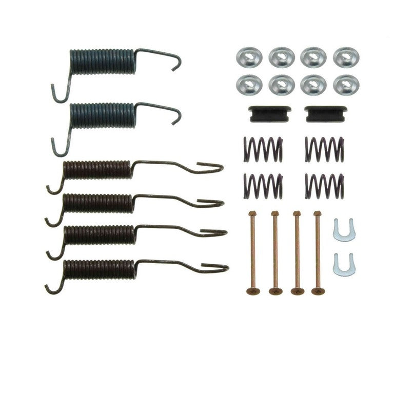 Front View of Rear Drum Brake Hardware Kit DORMAN HW7116