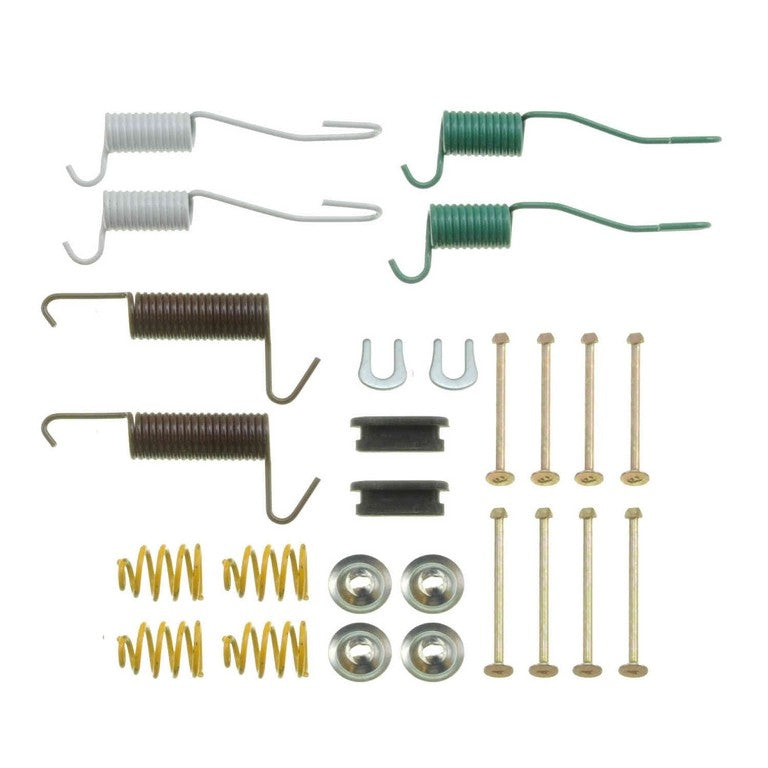 Front View of Rear Drum Brake Hardware Kit DORMAN HW7246