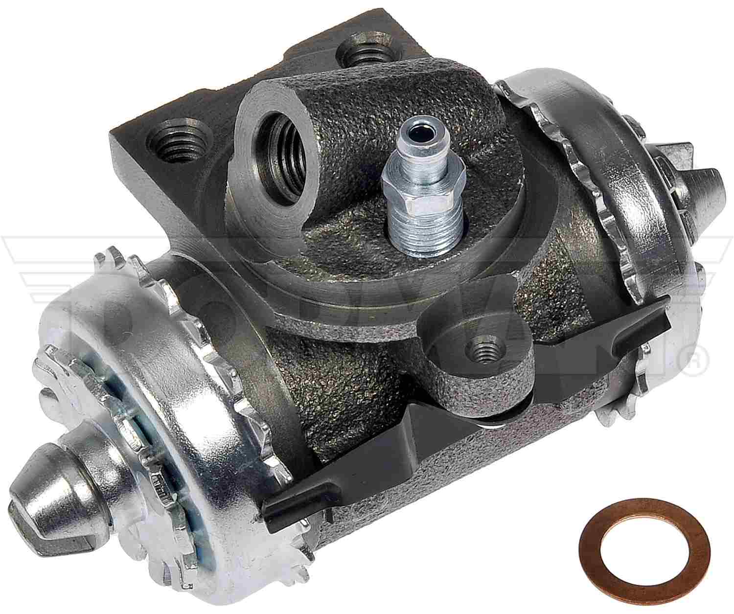 Angle View of Front Right Drum Brake Wheel Cylinder DORMAN W3730