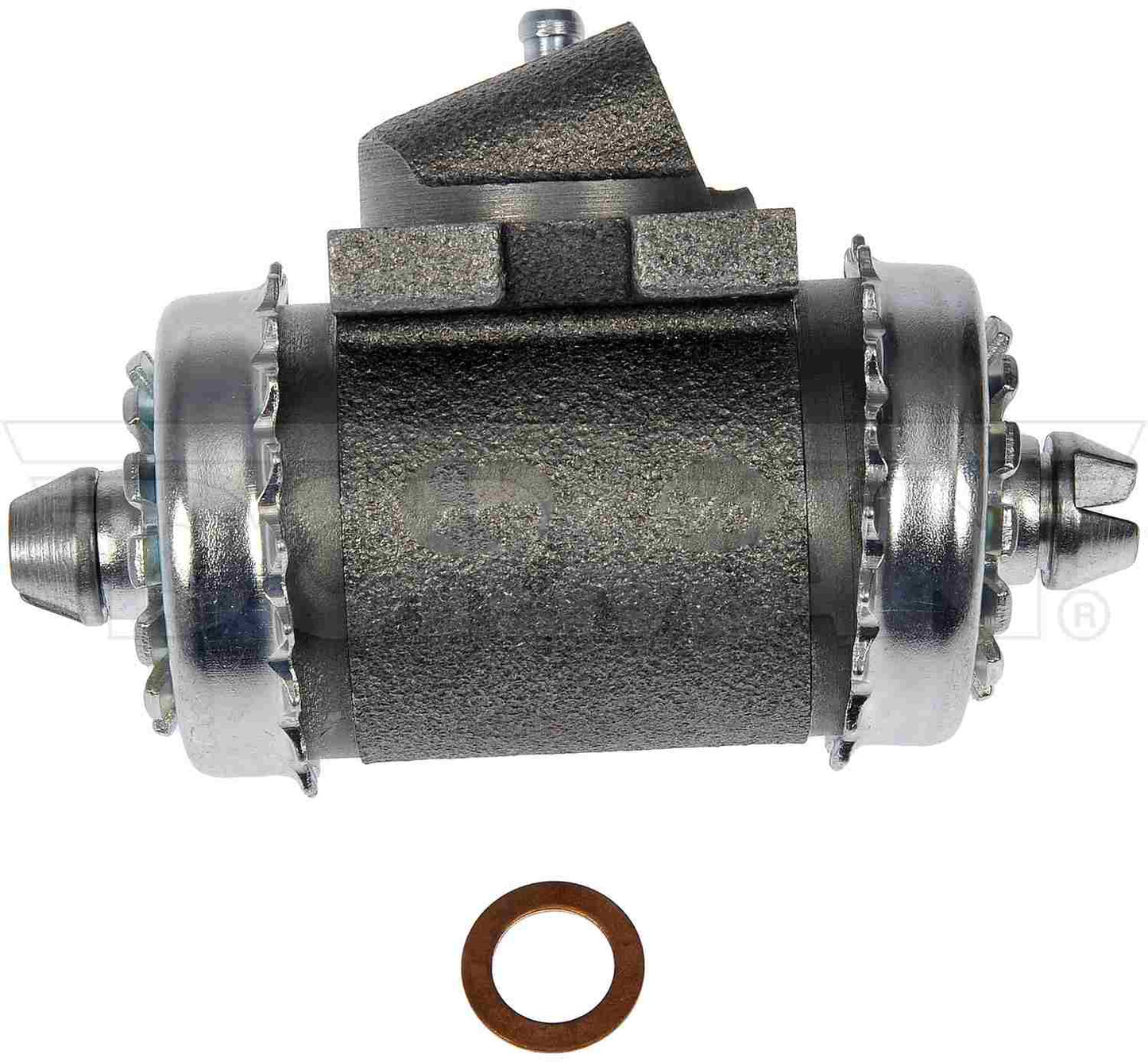 Back View of Front Right Drum Brake Wheel Cylinder DORMAN W3730