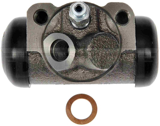 Top View of Rear Left Drum Brake Wheel Cylinder DORMAN W4803