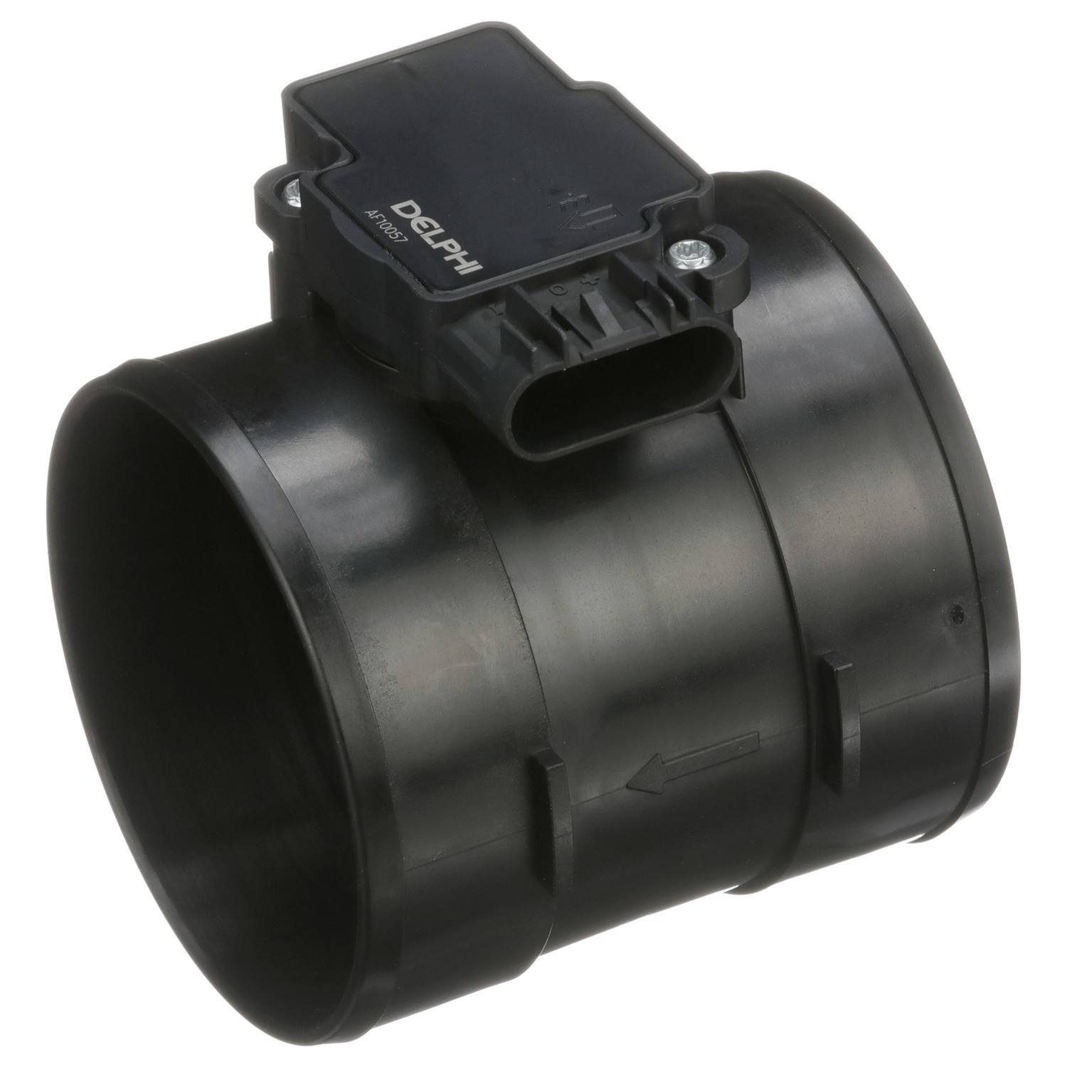 Angle View of Mass Air Flow Sensor DELPHI AF10057