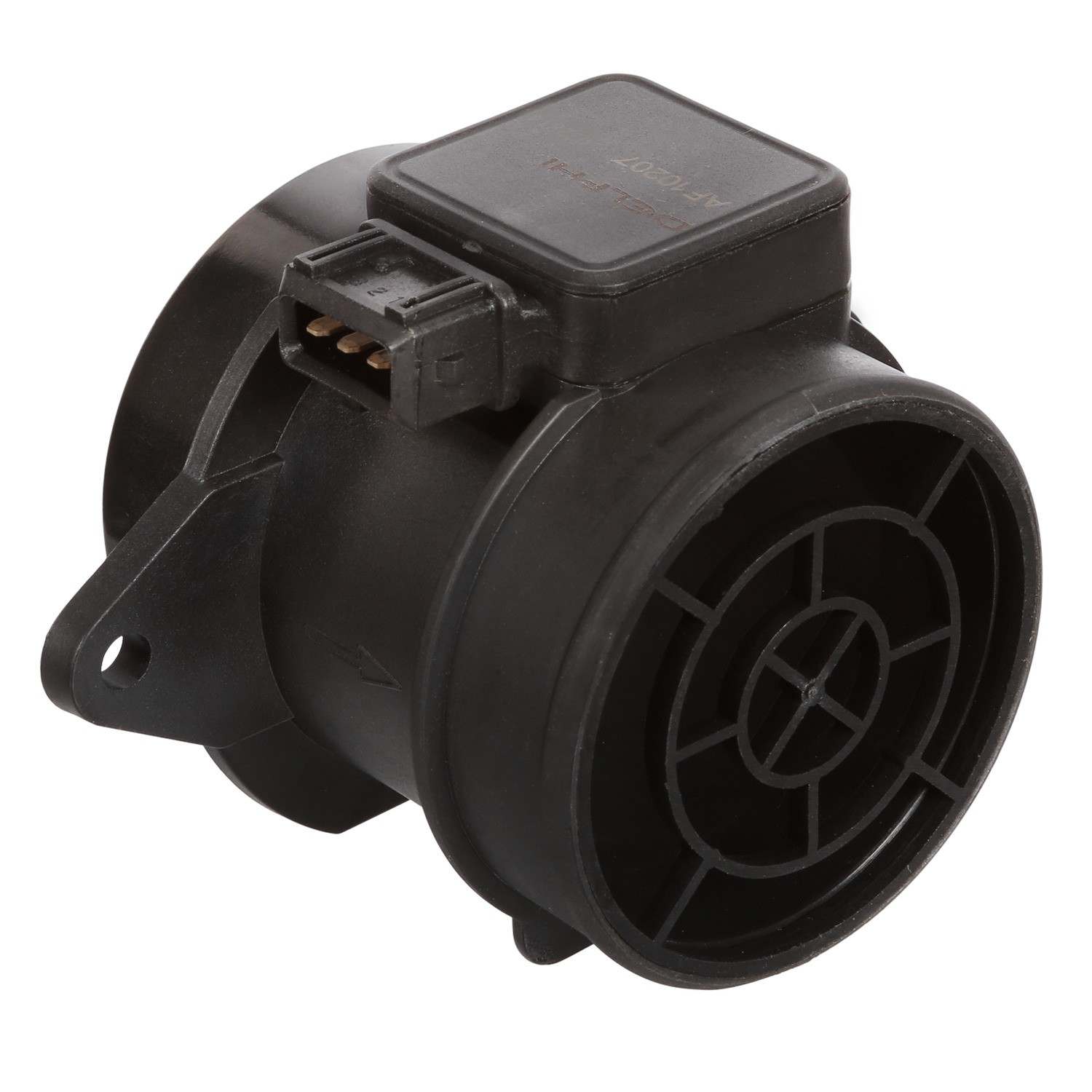 Angle View of Mass Air Flow Sensor DELPHI AF10207