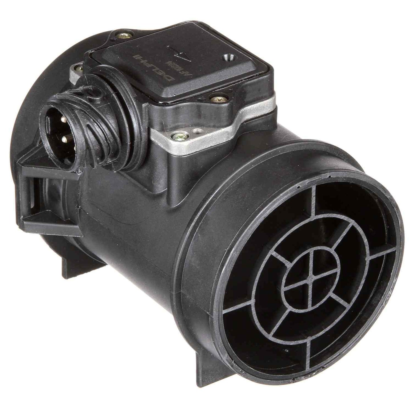 Angle View of Mass Air Flow Sensor DELPHI AF10224