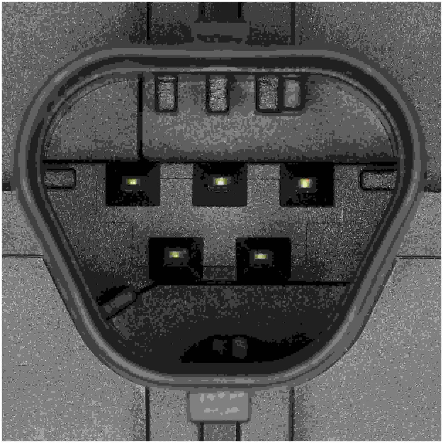 Connector View of Mass Air Flow Sensor DELPHI AF10419