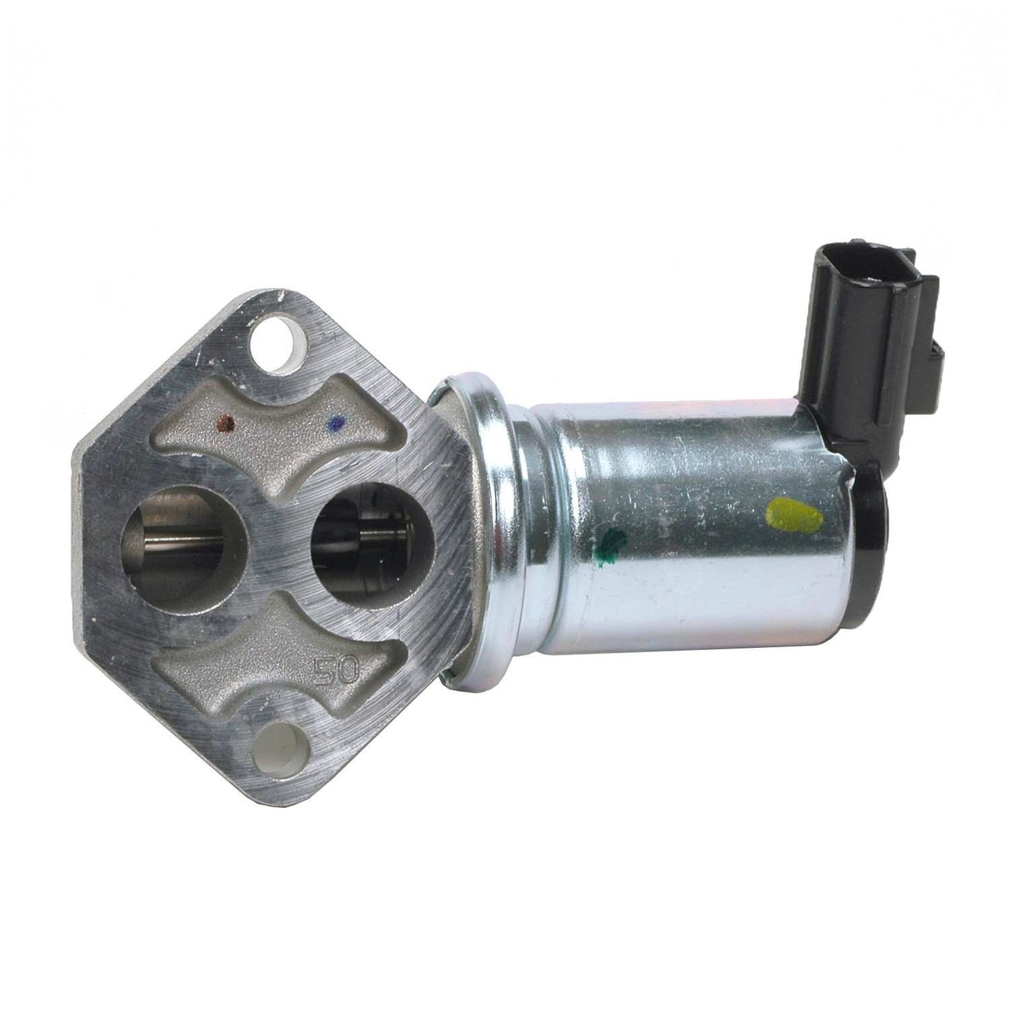 Bottom View of Fuel Injection Idle Air Control Valve DELPHI CV10122