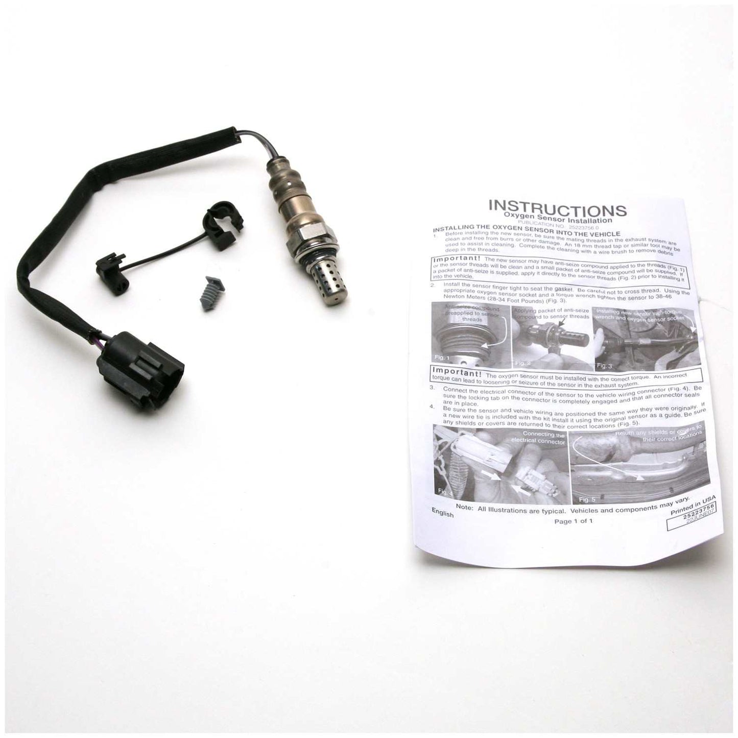 Kit View of Front Oxygen Sensor DELPHI ES20321