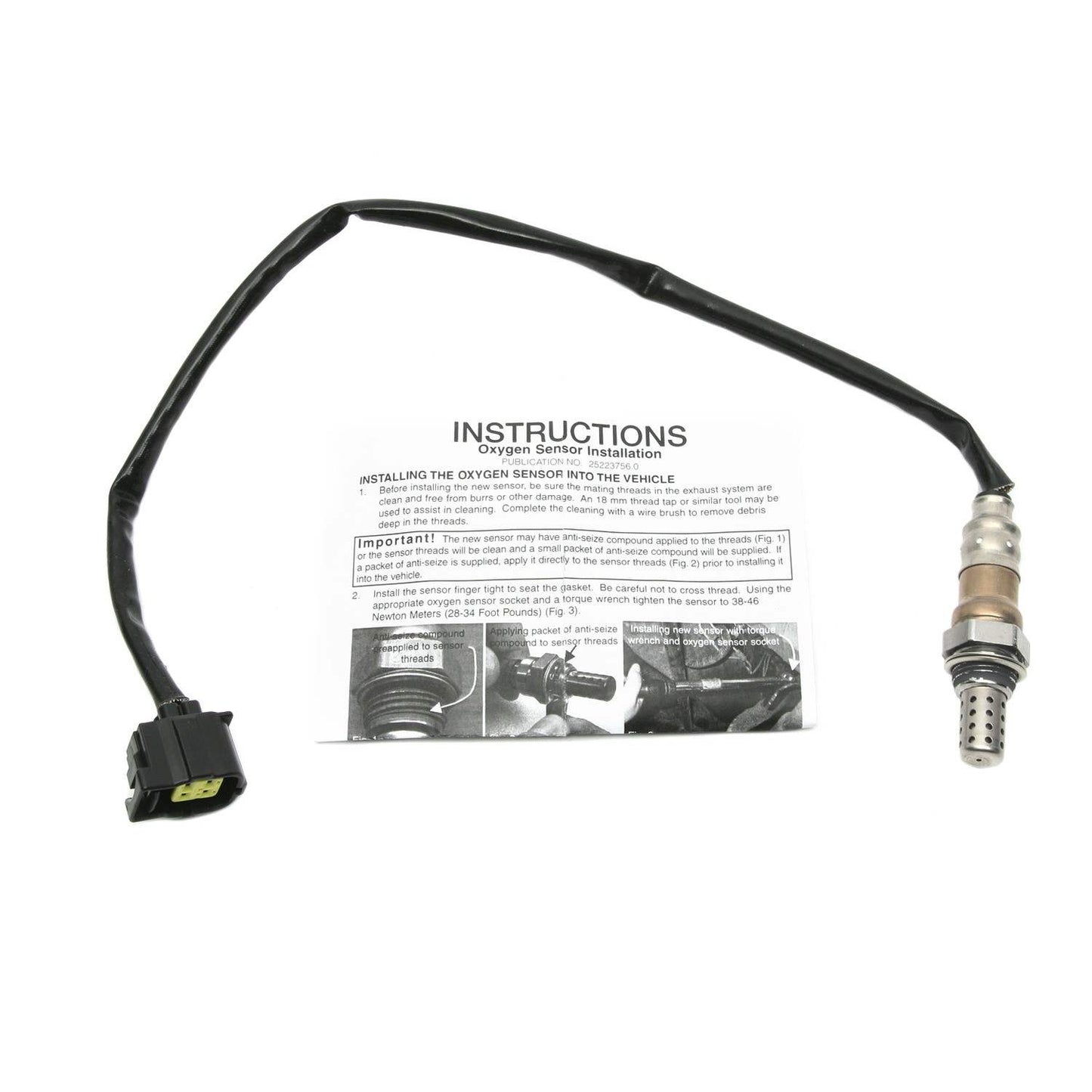 Kit View of Rear Left Oxygen Sensor DELPHI ES20354