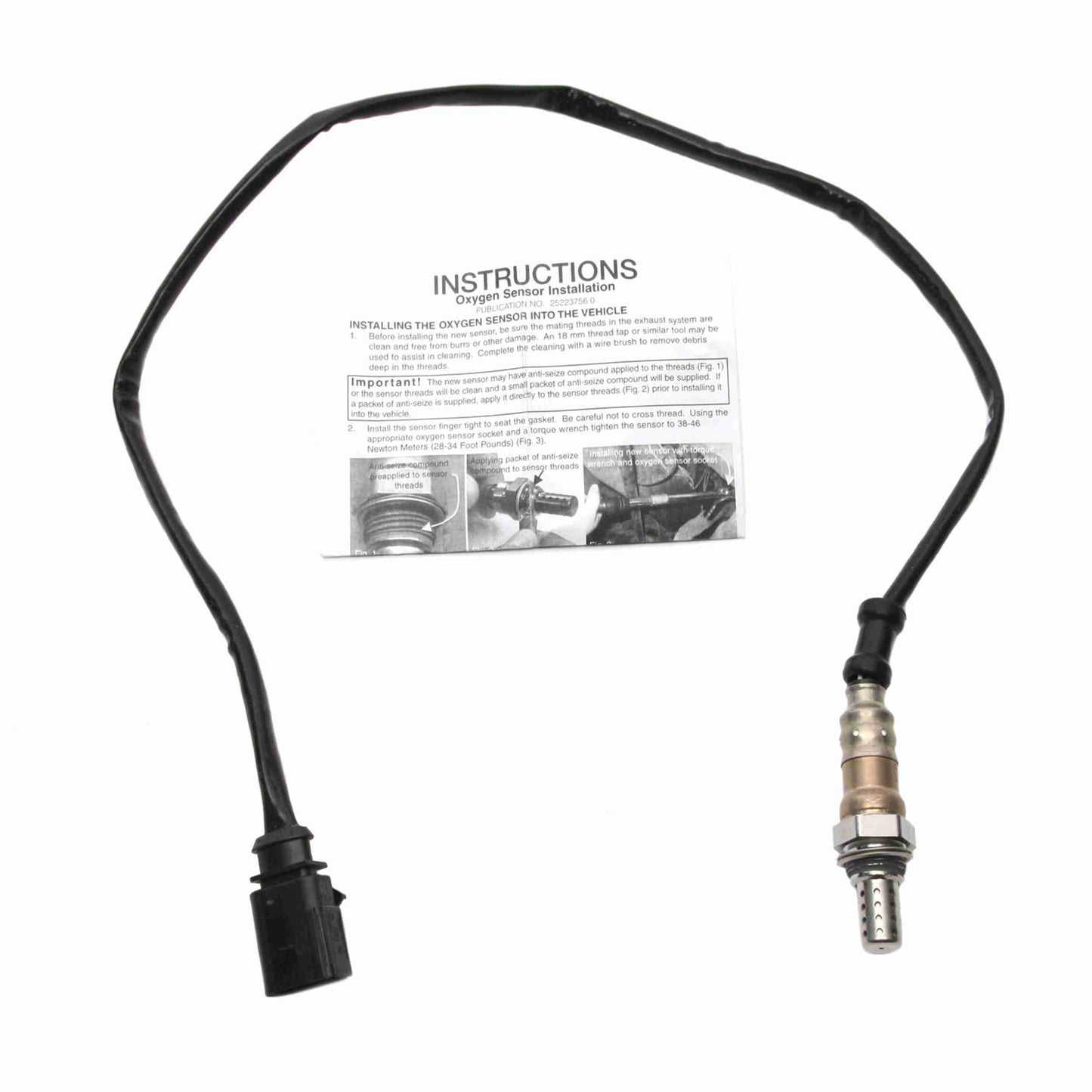 Kit View of Rear Oxygen Sensor DELPHI ES20374