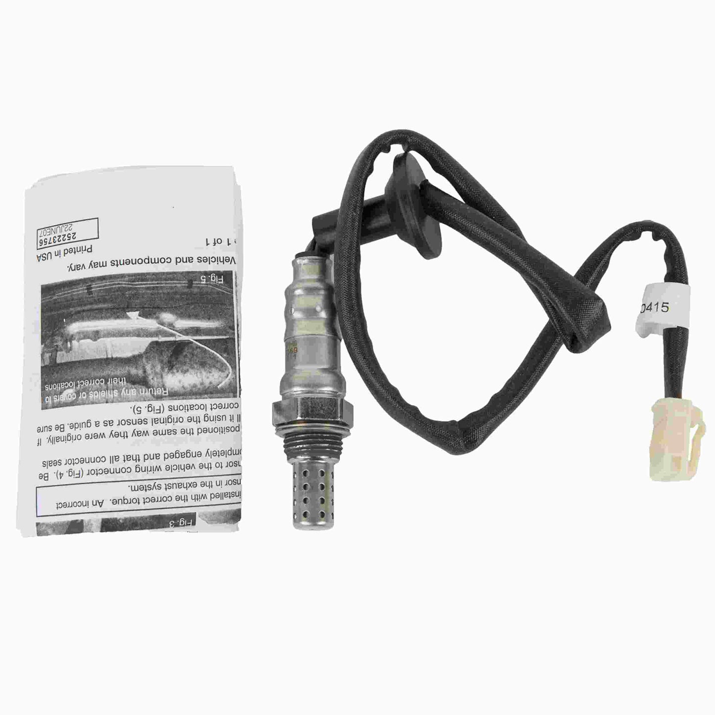 Kit View of Rear Oxygen Sensor DELPHI ES20415