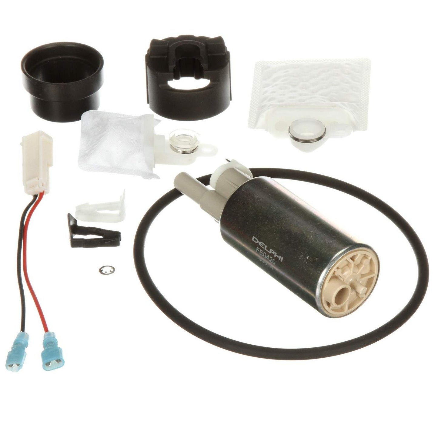 Kit View of Fuel Pump and Strainer Set DELPHI FE0420