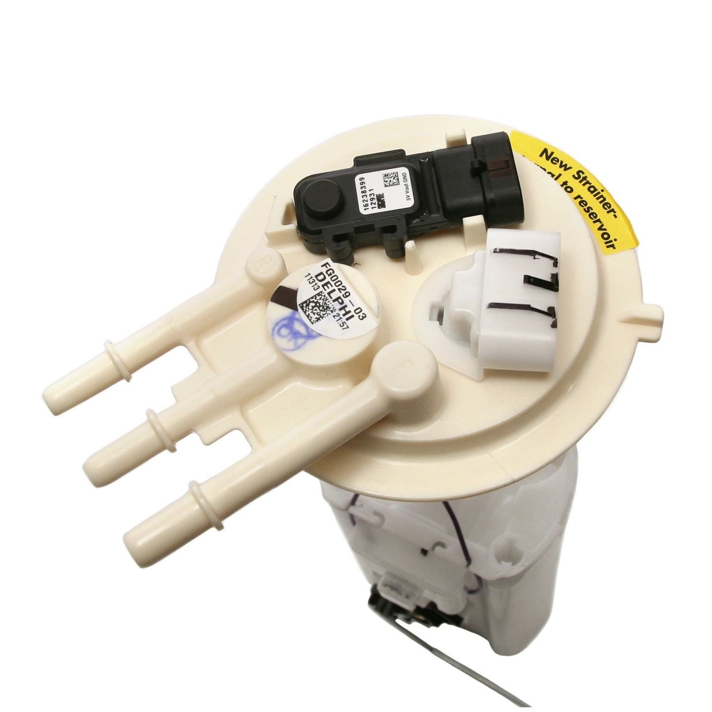 Top View of Fuel Pump Module Assembly DELPHI FG0029