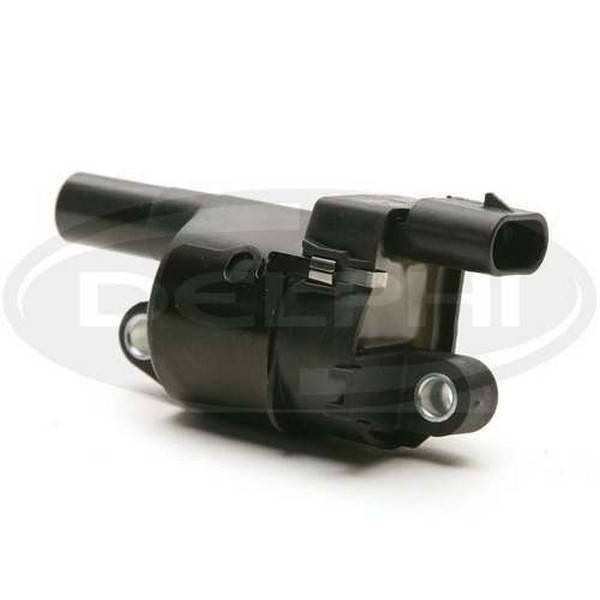 Front View of Ignition Coil DELPHI GN10165