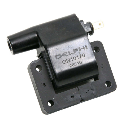 Angle View of Ignition Coil DELPHI GN10170