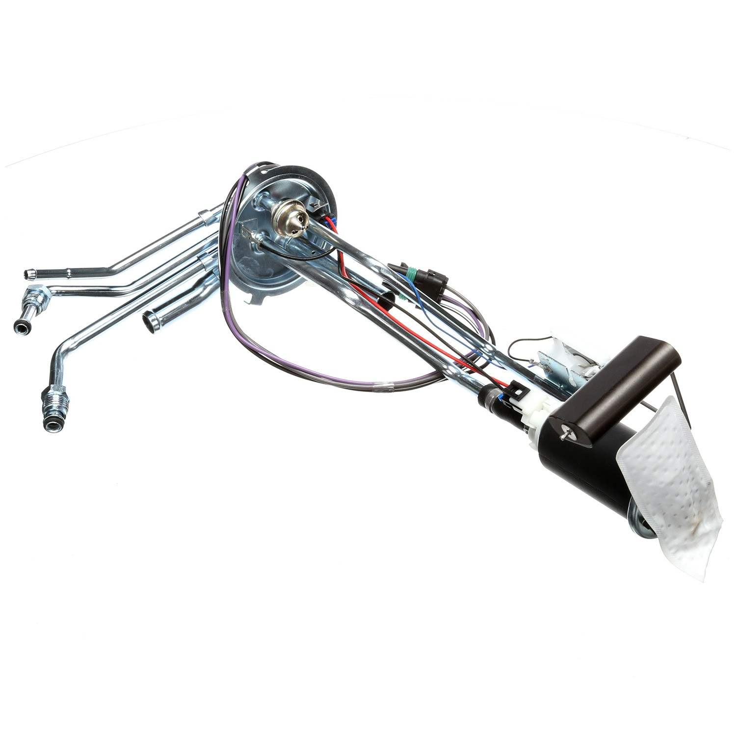 Angle View of Fuel Pump Hanger Assembly DELPHI HP10001