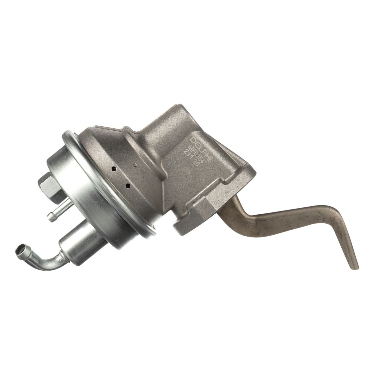 Front View of Mechanical Fuel Pump DELPHI MF0154