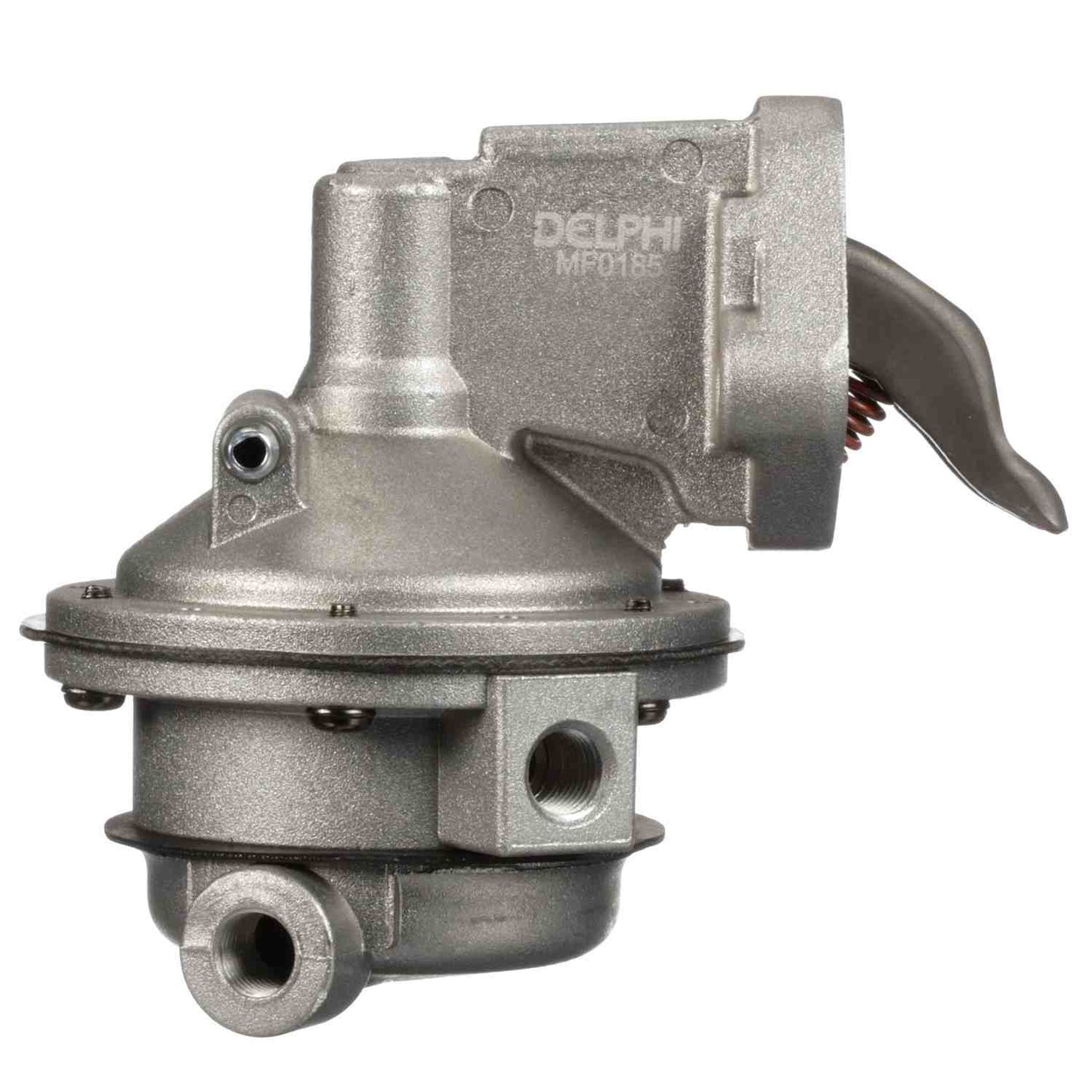 Front View of Mechanical Fuel Pump DELPHI MF0185