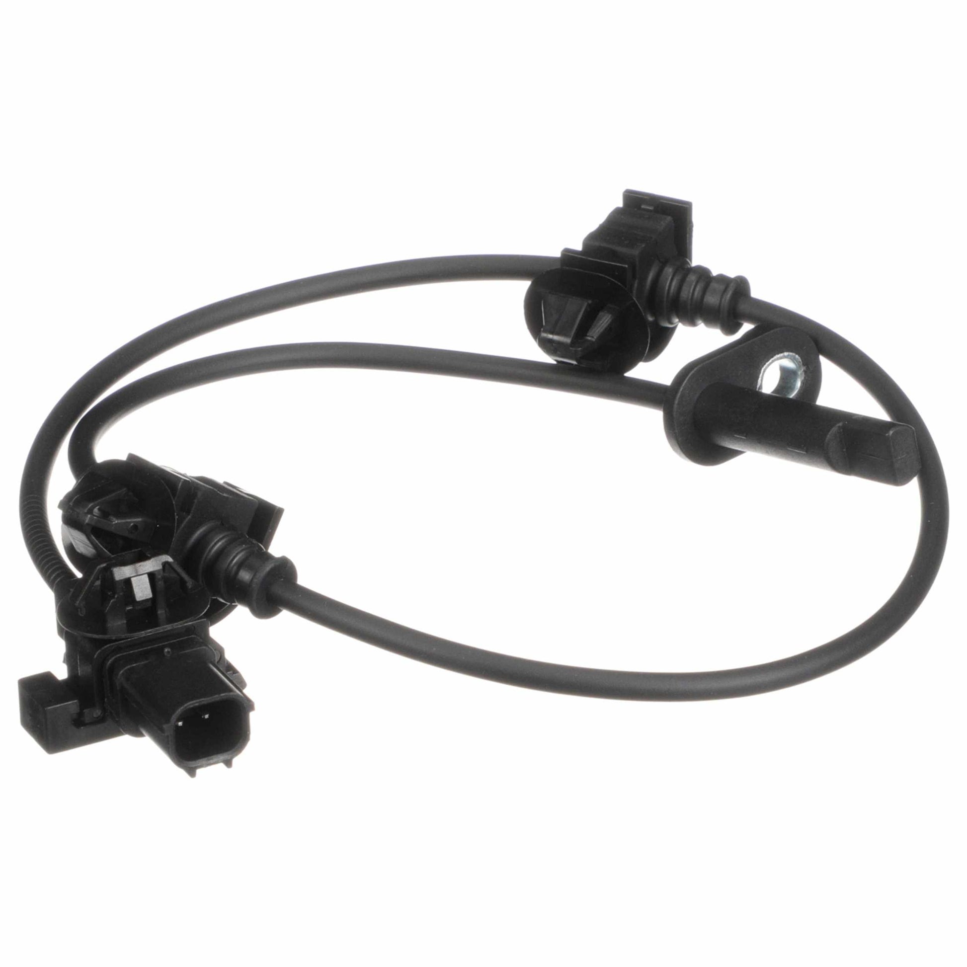 Angle View of Rear Left ABS Wheel Speed Sensor DELPHI SS11637