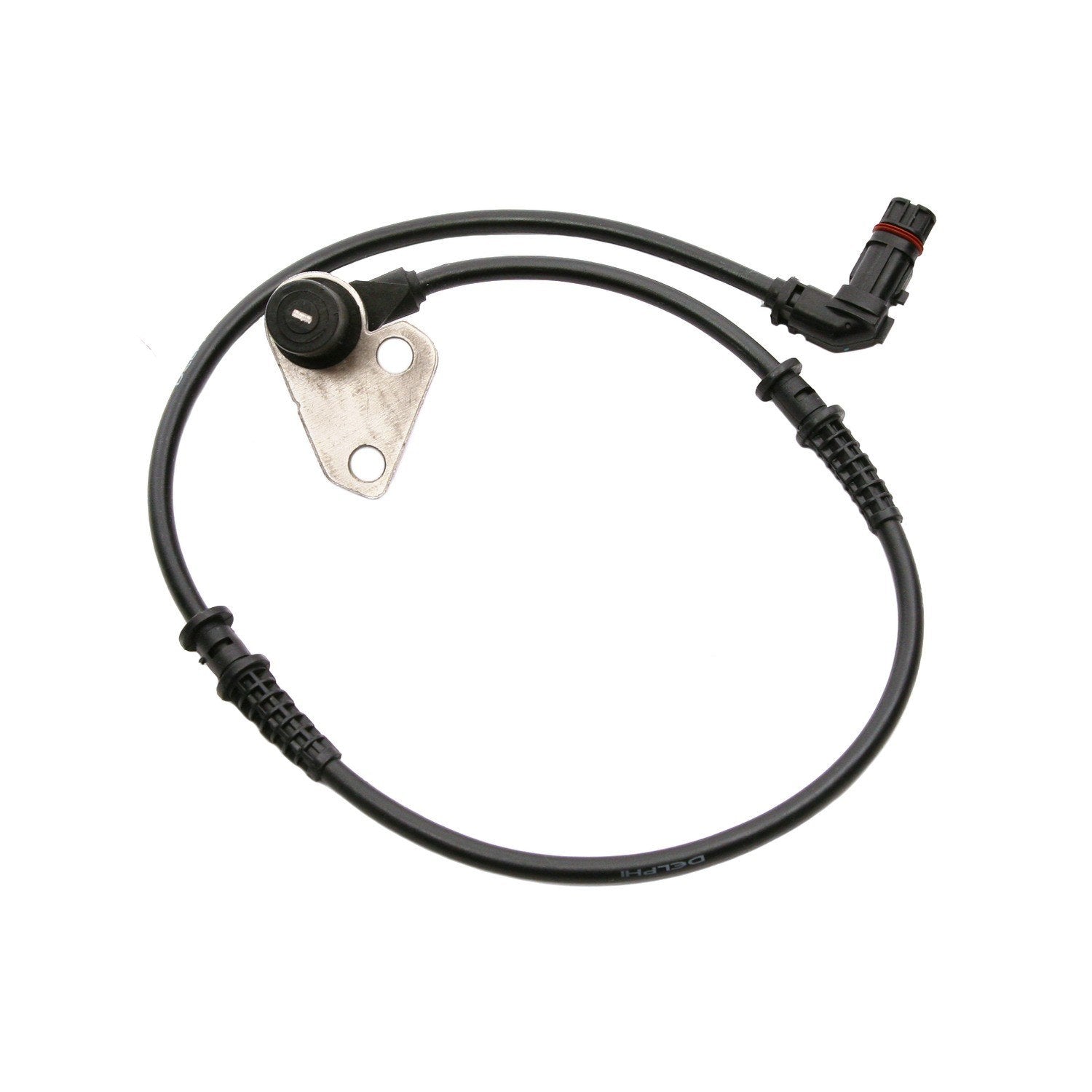 Angle View of Front Right ABS Wheel Speed Sensor DELPHI SS20054